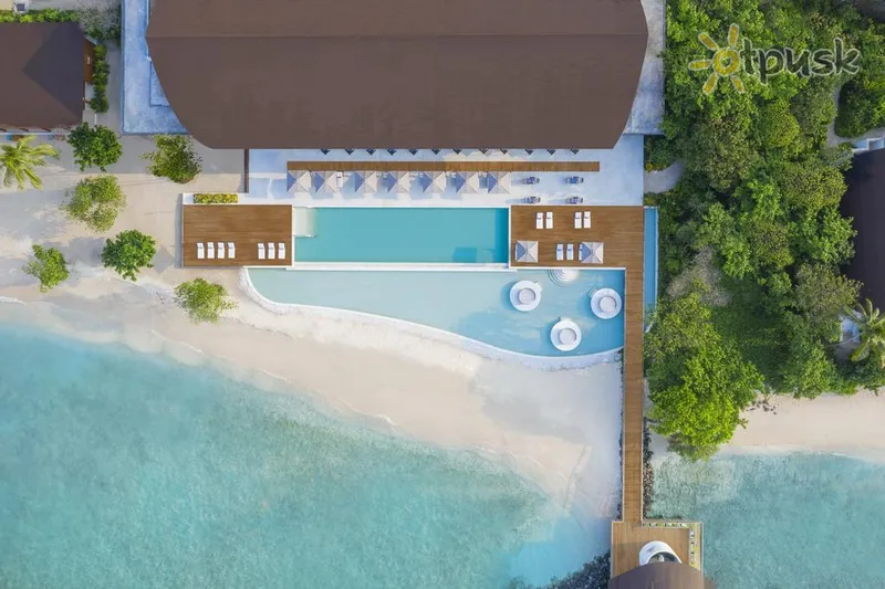 Фото отеля The Westin Maldives Miriandhoo Resort 5* Baa atolas Maldyvai išorė ir baseinai