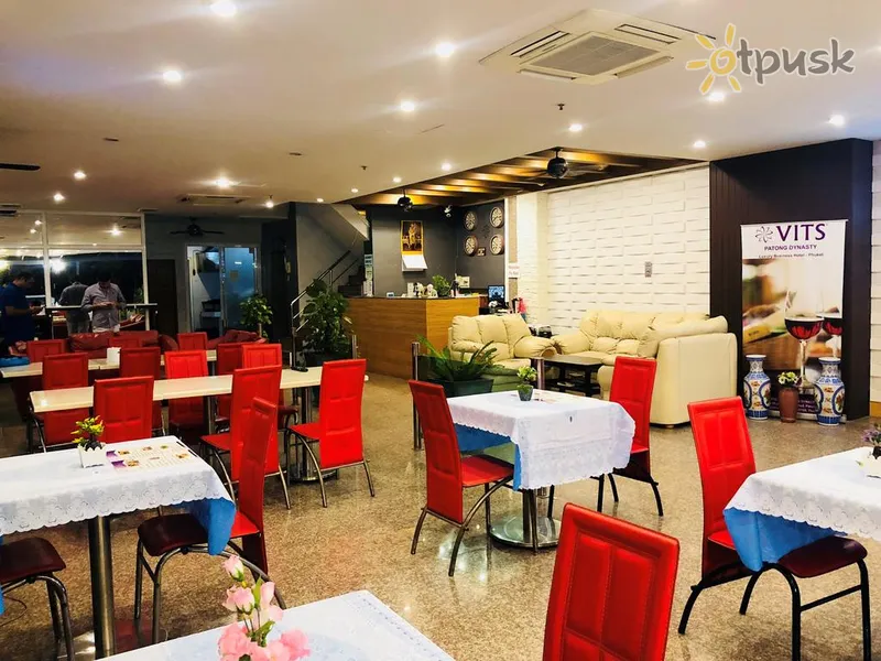 Фото отеля VITS Patong Dynasty 3* apie. Puketas Tailandas barai ir restoranai