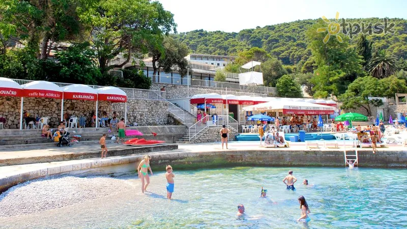Фото отеля Adriatic Hotel 2* Dubrovnikas Kroatija papludimys