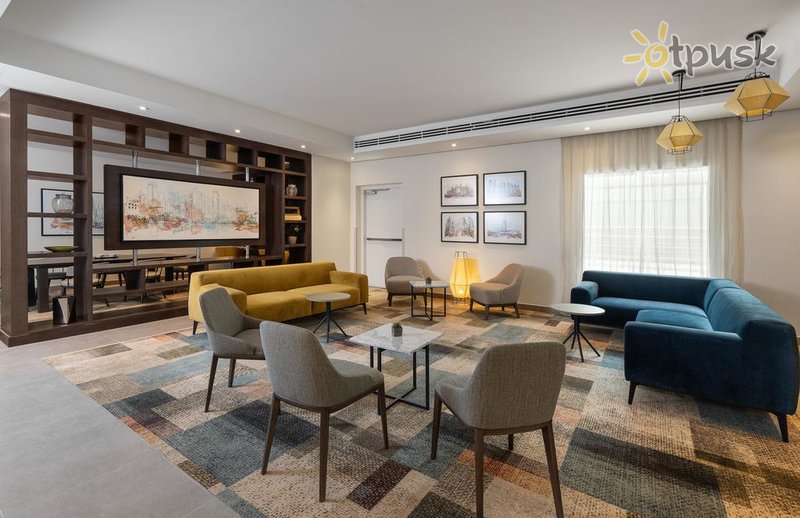Фото отеля Hampton by Hilton Dubai Al Barsha 3* Дубай ОАЭ бары и рестораны