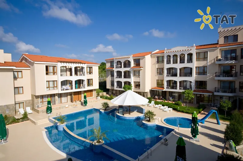 Фото отеля Paradise Bay Hotel 3* Созопіль Болгарія екстер'єр та басейни