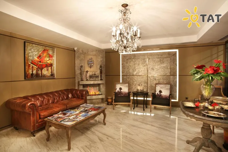 Фото отеля Berjer Boutique Hotel & Spa 4* Стамбул Турция лобби и интерьер