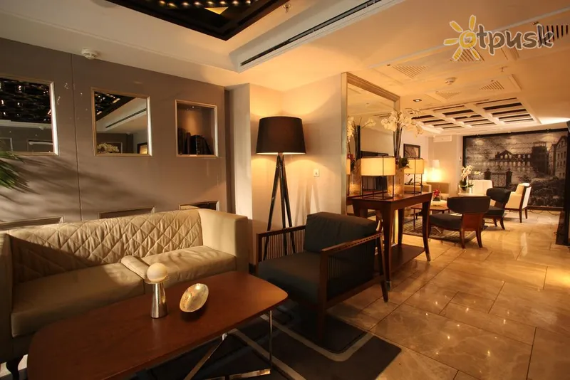 Фото отеля La Villa Hotel 4* Стамбул Турция лобби и интерьер
