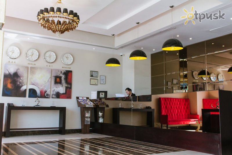 Фото отеля Mangrove Hotel 4* Рас Аль-Хайма ОАЭ лобби и интерьер
