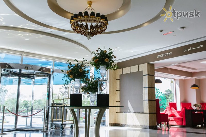 Фото отеля Mangrove Hotel 4* Рас Аль-Хайма ОАЭ лобби и интерьер