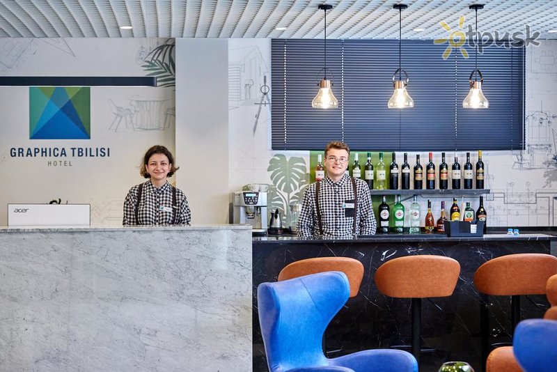 Фото отеля Graphica Hotel 3* Тбилиси Грузия бары и рестораны