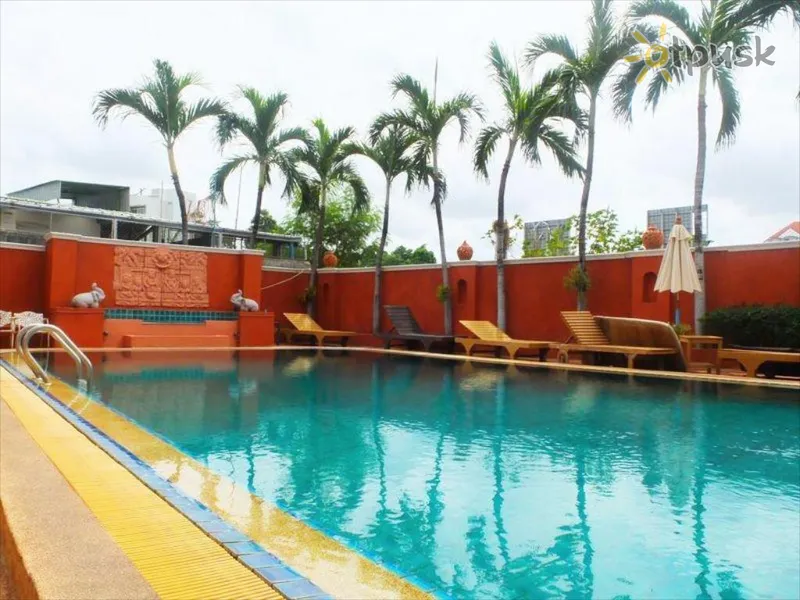 Фото отеля Skaw Beach Hotel 3* Pataja Taizeme ārpuse un baseini