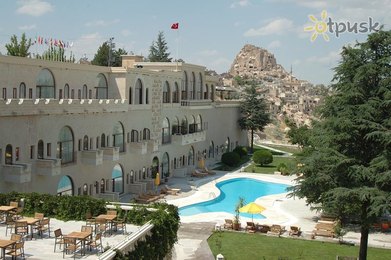 Фото отеля Uchisar Kaya 4* Каппадокия Турция экстерьер и бассейны