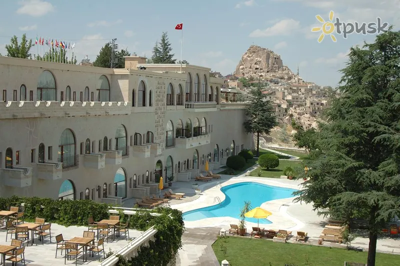 Фото отеля Uchisar Kaya 4* Kapadokija Turkija išorė ir baseinai