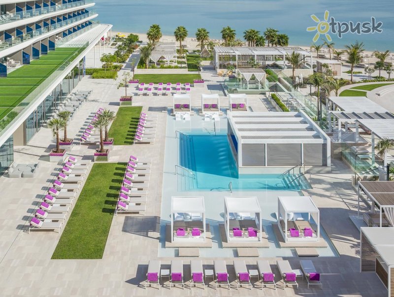 Фото отеля W Dubai The Palm 5* Дубай ОАЭ экстерьер и бассейны