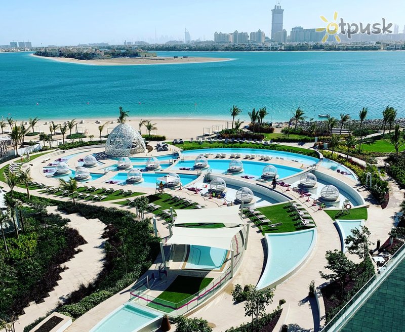 Фото отеля W Dubai The Palm 5* Дубай ОАЭ экстерьер и бассейны