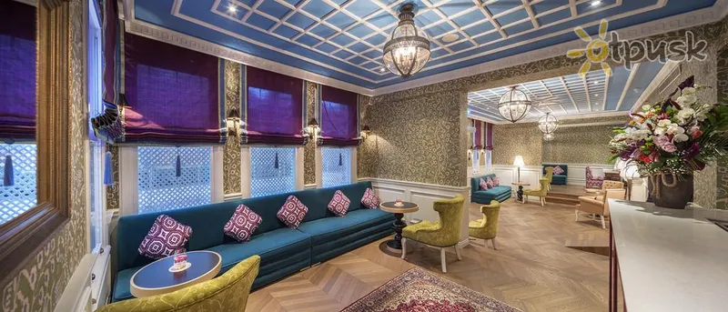 Фото отеля Hagia Sofia Mansions Istanbul Curio Collection by Hilton 5* Стамбул Турция лобби и интерьер