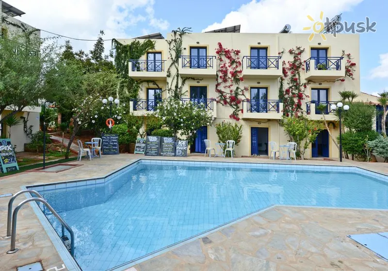Фото отеля Milos Apartments 2* Kreta – Heraklionas Graikija išorė ir baseinai