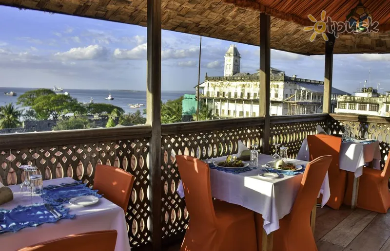 Фото отеля Jafferji House & Spa 4* Zanzibaro miestas Tanzanija barai ir restoranai