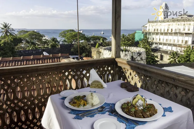 Фото отеля Jafferji House & Spa 4* Zanzibaro miestas Tanzanija barai ir restoranai