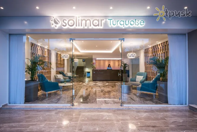 Фото отеля Solimar Turquoise Hotel 4* par. Krēta – Hanija Grieķija vestibils un interjers