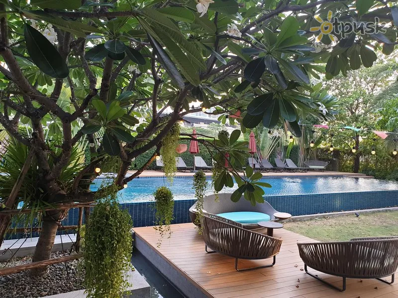 Фото отеля The Silver Palm Hotel 4* Bankokas Tailandas išorė ir baseinai
