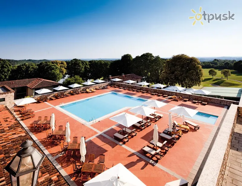 Фото отеля Palazzo Arzaga Hotel Spa & Golf Resort 5* Ežeras garda Italija išorė ir baseinai