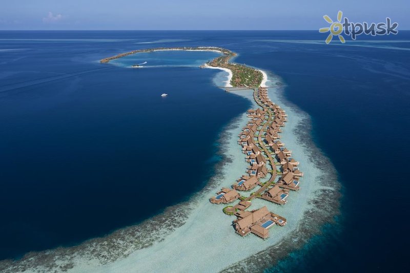 Фото отеля Waldorf Astoria Maldives Ithaafushi 5* Южный Мале Атолл Мальдивы экстерьер и бассейны