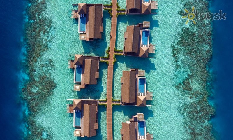 Фото отеля Waldorf Astoria Maldives Ithaafushi 5* Южный Мале Атолл Мальдивы экстерьер и бассейны