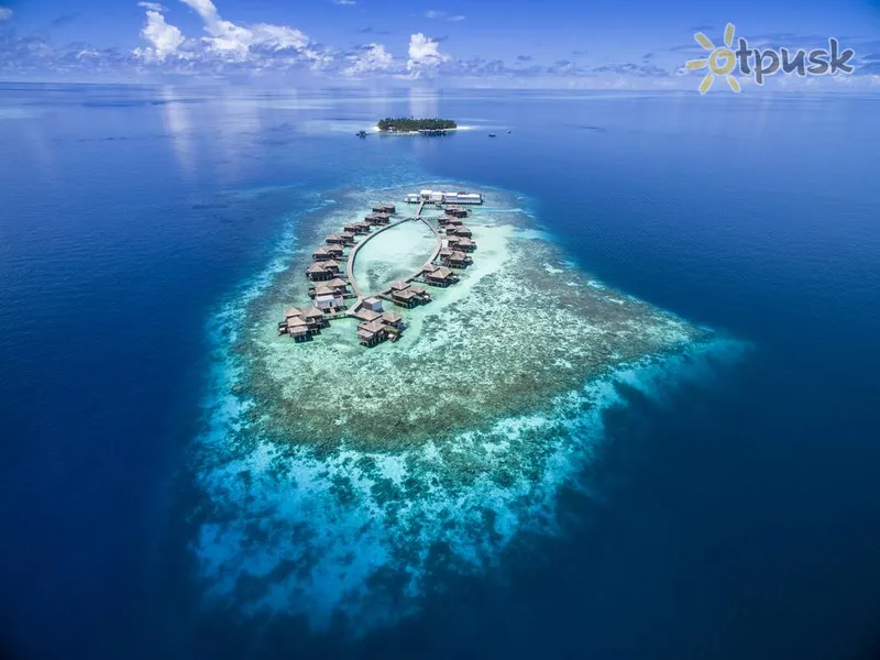 Фото отеля Raffles Maldives Meradhoo 5* Gaafu Alifu atols Maldīvija ārpuse un baseini