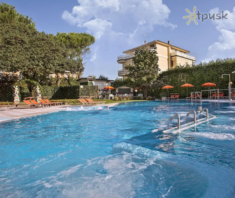 Фото отеля Eliseo Terme Hotel 3* Монтегротто Терме Италия экстерьер и бассейны