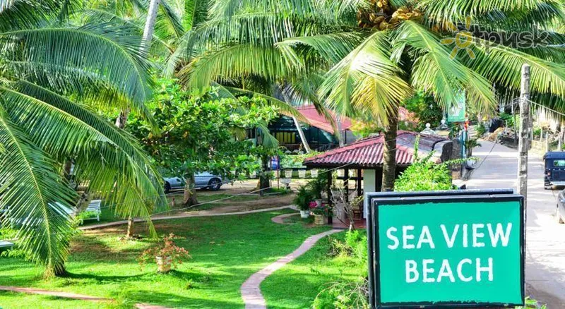Фото отеля Sea View Beach Hotel 2* Unawatuna Šri Lanka išorė ir baseinai