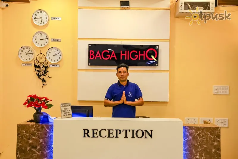 Фото отеля Baga HighQ 3* Ziemeļu goa Indija vestibils un interjers