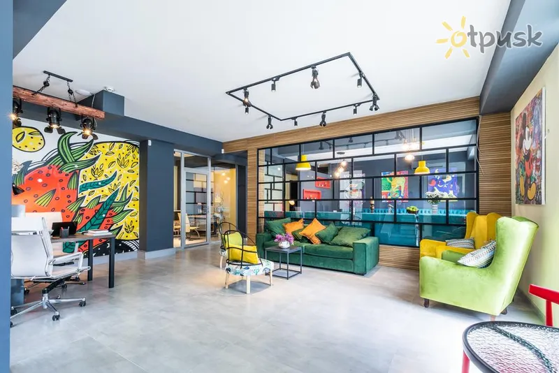 Фото отеля Mojo Hotel 3* Тбілісі Грузія лобі та інтер'єр