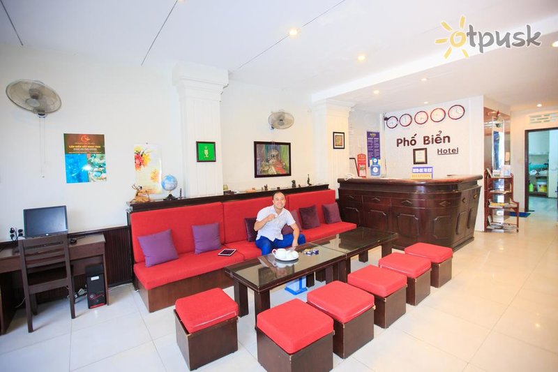 Фото отеля Sea Town Hotel 2* Нячанг Вьетнам лобби и интерьер