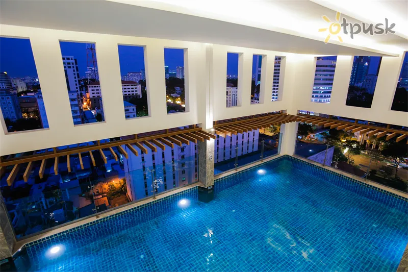 Фото отеля Muong Thanh Saigon Centre Hotel 4* Hošimino miestas Vietnamas išorė ir baseinai