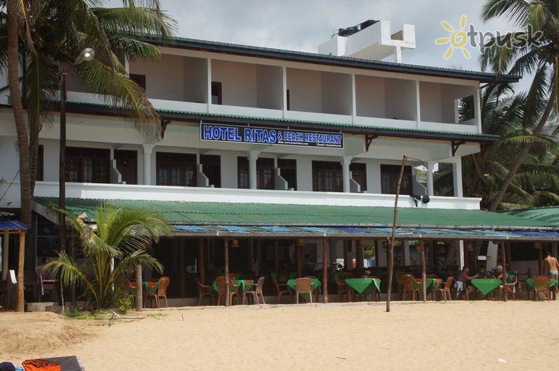 Фото отеля Ritas Hotel 3* Хіккадува Шрі Ланка екстер'єр та басейни