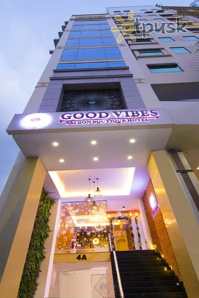 Фото отеля Good Vibes Boutique Hotel 3* Hošimina Vjetnama ārpuse un baseini