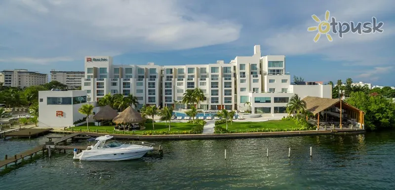 Фото отеля Real Inn 4* Канкун Мексика экстерьер и бассейны