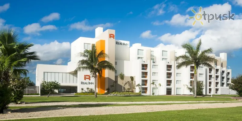 Фото отеля Real Inn 4* Канкун Мексика экстерьер и бассейны