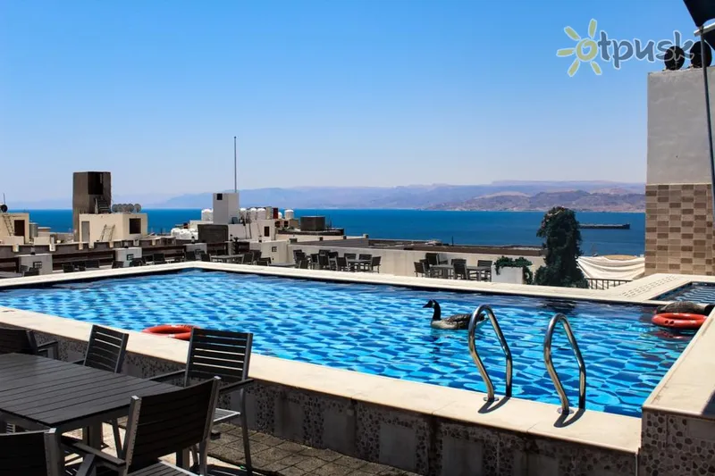 Фото отеля Mass Paradise Hotel 3* Akaba Jordanas išorė ir baseinai