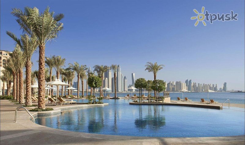 Фото отеля Fairmont The Palm 5* Дубай ОАЭ экстерьер и бассейны