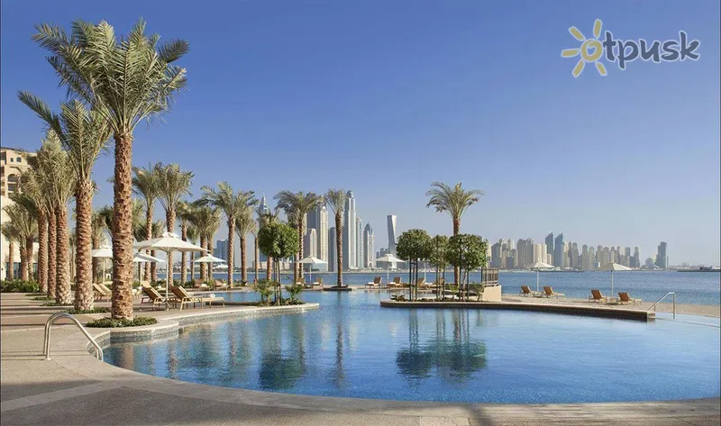 Фото отеля Fairmont The Palm 5* Dubajus JAE išorė ir baseinai