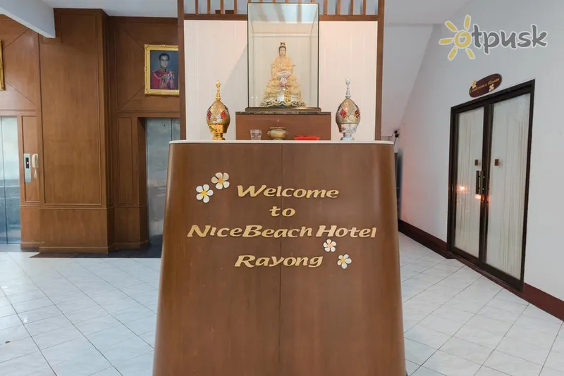 Фото отеля Nice Beach Hotel 2* Паттайя Таиланд лобби и интерьер