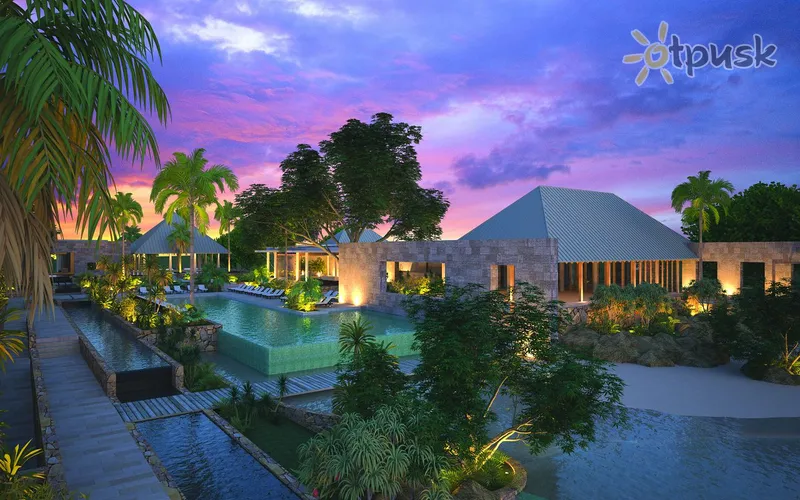 Фото отеля Anantara Iko Mauritius Resort & Villas 5* apie. Mauricijus Mauricijus išorė ir baseinai