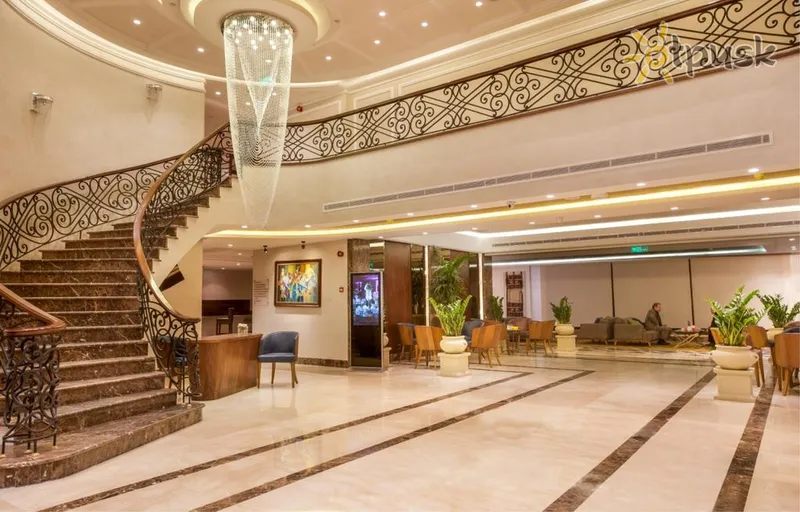 Фото отеля Gerasa Hotel 4* Амман Иордания лобби и интерьер