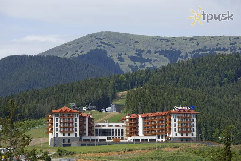 Фото отеля Radisson Blu Resort Bukovel 5* Буковель (Поляница) Украина - Карпаты экстерьер и бассейны