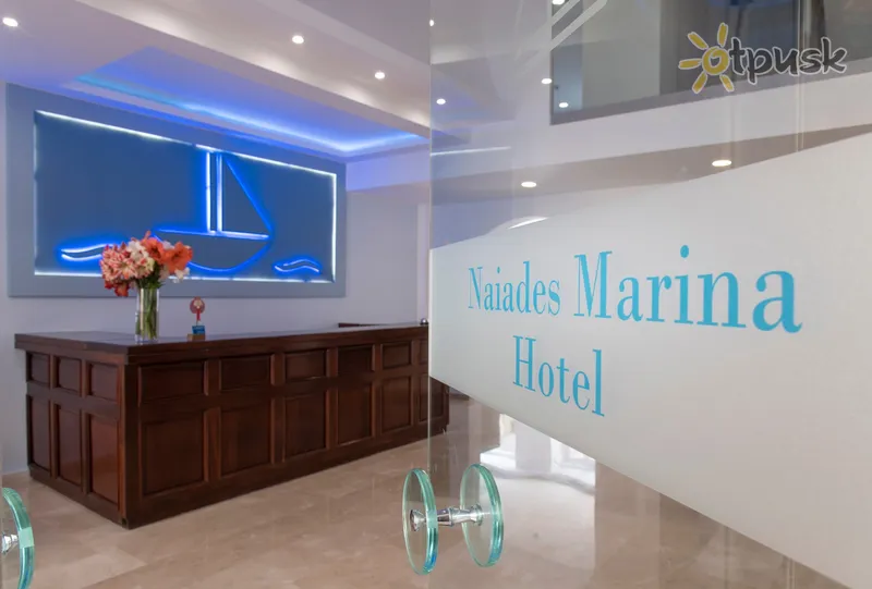 Фото отеля Naiades Marina Hotel 3* о. Крит – Агиос Николаос Греция лобби и интерьер
