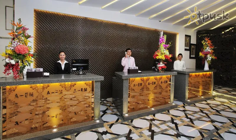 Фото отеля A&Em Hai Ba Trung 3* Хошимин Вьетнам лобби и интерьер