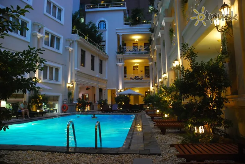 Фото отеля Grand Saigon Hotel 5* Hošimino miestas Vietnamas išorė ir baseinai