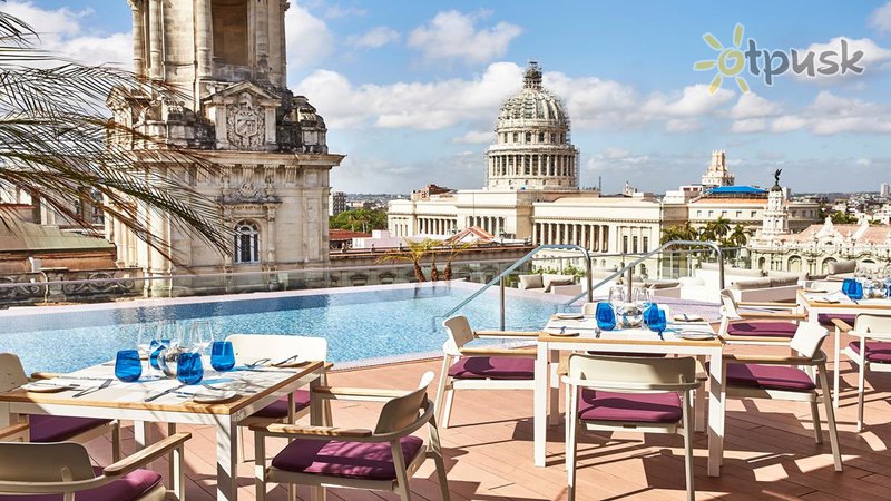Фото отеля Gran Hotel Manzana Kempinski 5* Гавана Куба бары и рестораны