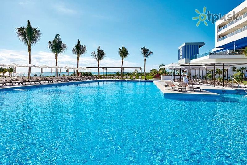 Фото отеля Riu Palace Costa Mujeres 5* Канкун Мексика экстерьер и бассейны