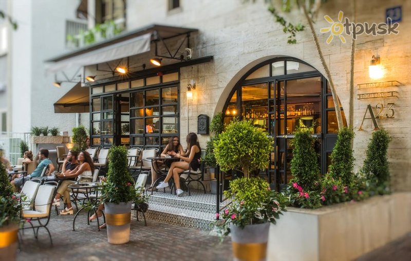 Фото отеля A23 Boutique Hotel 3* Тель-Авив Израиль экстерьер и бассейны
