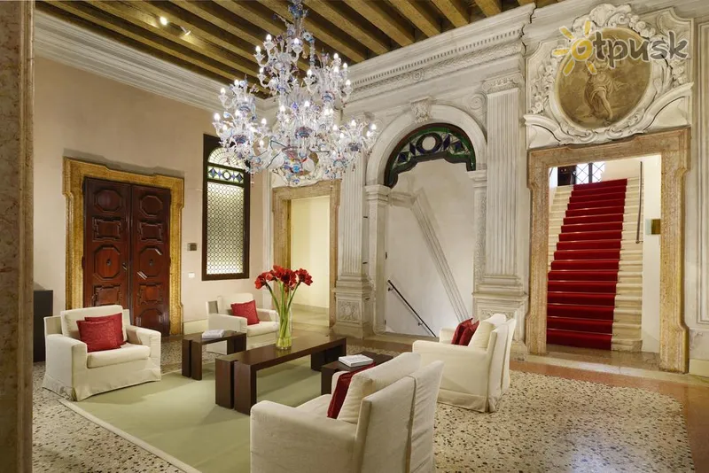Фото отеля Palazzo Giovanelli 4* Venecija Italija fojė ir interjeras