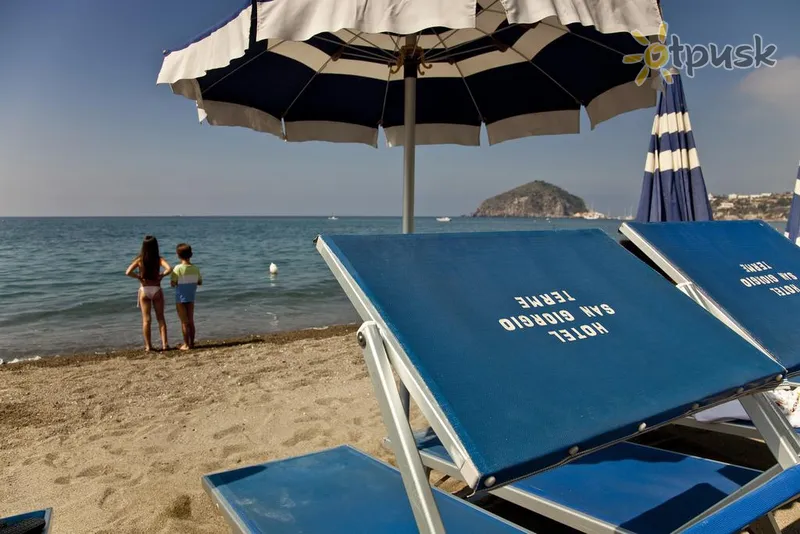 Фото отеля San Giorgio Terme 4* о. Искья Италия пляж